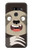 W3855 Sloth Face Cartoon Hülle Schutzhülle Taschen und Leder Flip für LG G8 ThinQ