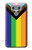W3846 Pride Flag LGBT Hülle Schutzhülle Taschen und Leder Flip für LG G6