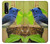 W3839 Bluebird of Happiness Blue Bird Hülle Schutzhülle Taschen und Leder Flip für LG Stylo 7 5G