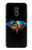 W3842 Abstract Colorful Diamond Hülle Schutzhülle Taschen und Leder Flip für LG Q Stylo 4, LG Q Stylus