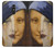 W3853 Mona Lisa Gustav Klimt Vermeer Hülle Schutzhülle Taschen und Leder Flip für LG Q Stylo 4, LG Q Stylus