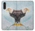 W3843 Bald Eagle On Ice Hülle Schutzhülle Taschen und Leder Flip für LG Velvet