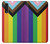 W3846 Pride Flag LGBT Hülle Schutzhülle Taschen und Leder Flip für LG Velvet