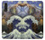 W3851 World of Art Van Gogh Hokusai Da Vinci Hülle Schutzhülle Taschen und Leder Flip für LG Velvet