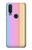 W3849 Colorful Vertical Colors Hülle Schutzhülle Taschen und Leder Flip für Motorola One Action (Moto P40 Power)