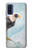 W3843 Bald Eagle On Ice Hülle Schutzhülle Taschen und Leder Flip für Motorola G Pure