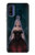 W3847 Lilith Devil Bride Gothic Girl Skull Grim Reaper Hülle Schutzhülle Taschen und Leder Flip für Motorola G Pure