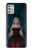 W3847 Lilith Devil Bride Gothic Girl Skull Grim Reaper Hülle Schutzhülle Taschen und Leder Flip für Motorola Moto G Stylus (2021)