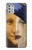 W3853 Mona Lisa Gustav Klimt Vermeer Hülle Schutzhülle Taschen und Leder Flip für Motorola Moto G Stylus (2021)