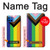 W3846 Pride Flag LGBT Hülle Schutzhülle Taschen und Leder Flip für Motorola Moto G 5G Plus