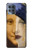 W3853 Mona Lisa Gustav Klimt Vermeer Hülle Schutzhülle Taschen und Leder Flip für Motorola Moto G100