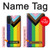 W3846 Pride Flag LGBT Hülle Schutzhülle Taschen und Leder Flip für Motorola Moto G71 5G