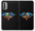 W3842 Abstract Colorful Diamond Hülle Schutzhülle Taschen und Leder Flip für Motorola Moto G51 5G