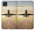 W3837 Airplane Take off Sunrise Hülle Schutzhülle Taschen und Leder Flip für Motorola Moto G50 5G