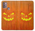 W3828 Pumpkin Halloween Hülle Schutzhülle Taschen und Leder Flip für Motorola Moto G30, G20, G10