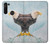 W3843 Bald Eagle On Ice Hülle Schutzhülle Taschen und Leder Flip für Motorola Moto G8 Power