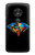 W3842 Abstract Colorful Diamond Hülle Schutzhülle Taschen und Leder Flip für Motorola Moto G7 Play