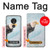 W3843 Bald Eagle On Ice Hülle Schutzhülle Taschen und Leder Flip für Motorola Moto G7 Play