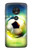 W3844 Glowing Football Soccer Ball Hülle Schutzhülle Taschen und Leder Flip für Motorola Moto G7 Play