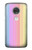 W3849 Colorful Vertical Colors Hülle Schutzhülle Taschen und Leder Flip für Motorola Moto G7, Moto G7 Plus