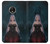 W3847 Lilith Devil Bride Gothic Girl Skull Grim Reaper Hülle Schutzhülle Taschen und Leder Flip für Motorola Moto G5 Plus