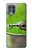 W3845 Green frog Hülle Schutzhülle Taschen und Leder Flip für Motorola Edge S