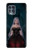 W3847 Lilith Devil Bride Gothic Girl Skull Grim Reaper Hülle Schutzhülle Taschen und Leder Flip für Motorola Edge S