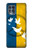 W3857 Peace Dove Ukraine Flag Hülle Schutzhülle Taschen und Leder Flip für Motorola Edge S