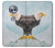 W3843 Bald Eagle On Ice Hülle Schutzhülle Taschen und Leder Flip für Motorola Moto X4