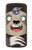 W3855 Sloth Face Cartoon Hülle Schutzhülle Taschen und Leder Flip für Motorola Moto X4