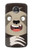W3855 Sloth Face Cartoon Hülle Schutzhülle Taschen und Leder Flip für Motorola Moto Z2 Play, Z2 Force