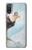 W3843 Bald Eagle On Ice Hülle Schutzhülle Taschen und Leder Flip für Motorola Moto E20,E30,E40