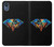 W3842 Abstract Colorful Diamond Hülle Schutzhülle Taschen und Leder Flip für Motorola Moto E6, Moto E (6th Gen)
