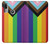 W3846 Pride Flag LGBT Hülle Schutzhülle Taschen und Leder Flip für Motorola Moto E6 Plus, Moto E6s