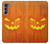 W3828 Pumpkin Halloween Hülle Schutzhülle Taschen und Leder Flip für Motorola Edge S30