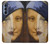 W3853 Mona Lisa Gustav Klimt Vermeer Hülle Schutzhülle Taschen und Leder Flip für Motorola Edge S30