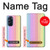 W3849 Colorful Vertical Colors Hülle Schutzhülle Taschen und Leder Flip für Motorola Edge X30