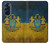 W3858 Ukraine Vintage Flag Hülle Schutzhülle Taschen und Leder Flip für Motorola Edge X30