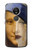 W3853 Mona Lisa Gustav Klimt Vermeer Hülle Schutzhülle Taschen und Leder Flip für Motorola Moto G6 Play, Moto G6 Forge, Moto E5