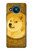W3826 Dogecoin Shiba Hülle Schutzhülle Taschen und Leder Flip für Nokia 8.3 5G