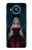 W3847 Lilith Devil Bride Gothic Girl Skull Grim Reaper Hülle Schutzhülle Taschen und Leder Flip für Nokia 8.3 5G