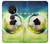 W3844 Glowing Football Soccer Ball Hülle Schutzhülle Taschen und Leder Flip für Nokia 7.2
