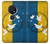 W3857 Peace Dove Ukraine Flag Hülle Schutzhülle Taschen und Leder Flip für Nokia 7.2