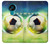 W3844 Glowing Football Soccer Ball Hülle Schutzhülle Taschen und Leder Flip für Nokia 3.4
