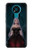 W3847 Lilith Devil Bride Gothic Girl Skull Grim Reaper Hülle Schutzhülle Taschen und Leder Flip für Nokia 3.4