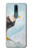 W3843 Bald Eagle On Ice Hülle Schutzhülle Taschen und Leder Flip für Nokia 2.4