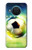 W3844 Glowing Football Soccer Ball Hülle Schutzhülle Taschen und Leder Flip für Nokia X20