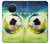 W3844 Glowing Football Soccer Ball Hülle Schutzhülle Taschen und Leder Flip für Nokia X20