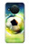 W3844 Glowing Football Soccer Ball Hülle Schutzhülle Taschen und Leder Flip für Nokia X10