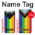 W3846 Pride Flag LGBT Hülle Schutzhülle Taschen und Leder Flip für Nokia X10